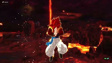 ssj base cabba vs ssj4 gogeta DB SPARKING ZERO