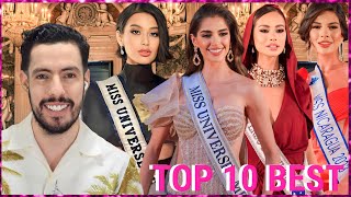 Miss universe 2023 TOP 10 BEST IN WELCOME DINNER !