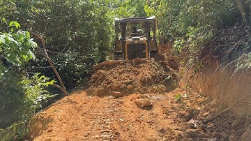 Plantation Roads Are Neater Thanks to D6R XL Bulldozer Technology