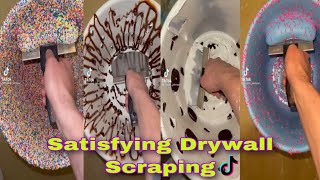 Satisfying Drywall Scraping