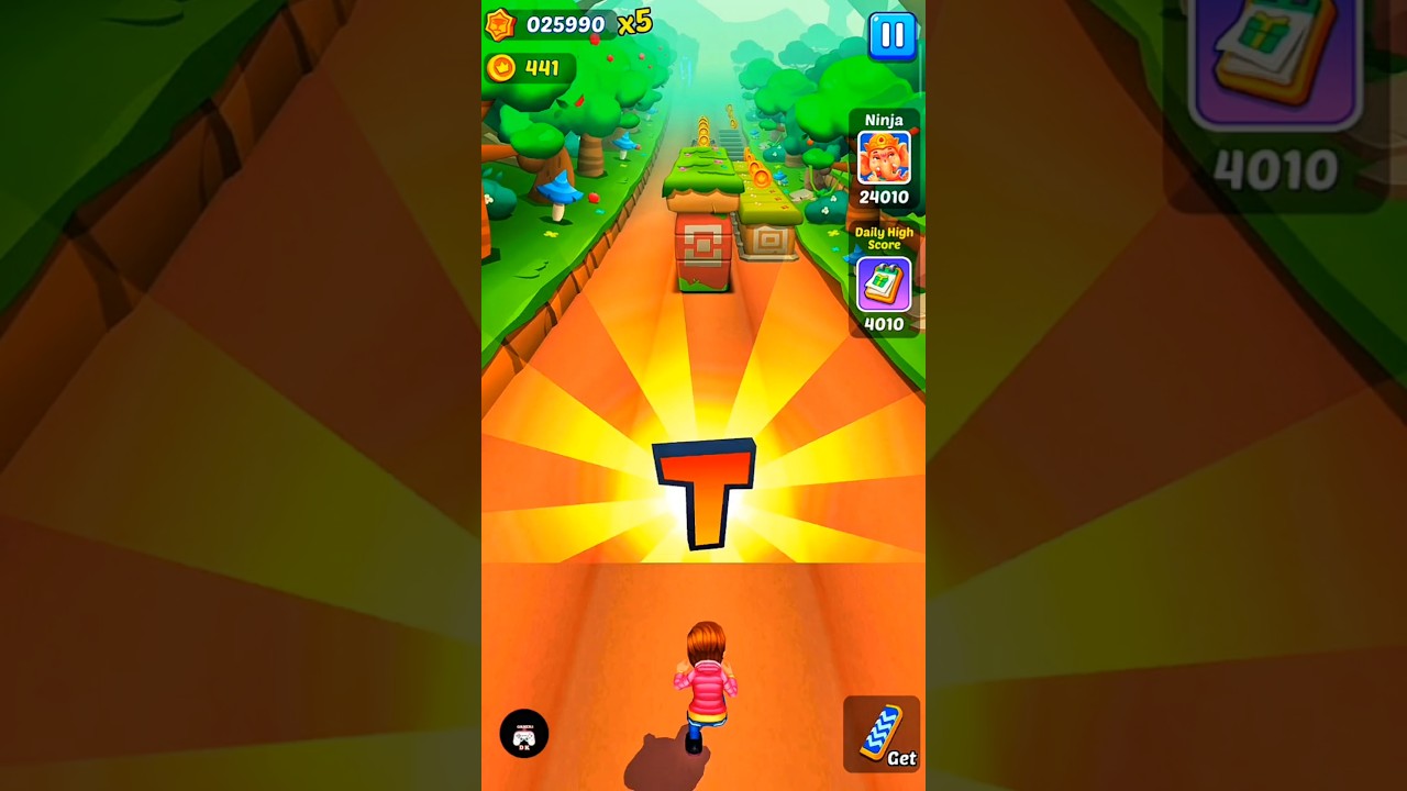 Subway princess runner |All best funny fails and fallscompilation#shorts #gaming