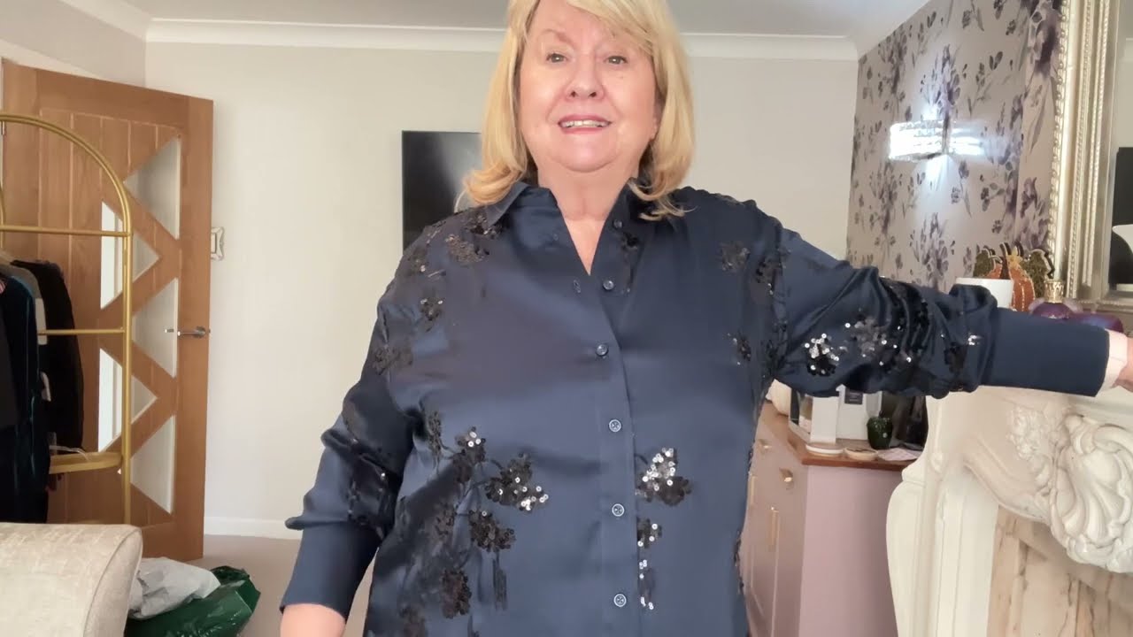 Marks and Spencer’s plus size uk size 18 party wear haul over 70s fashion