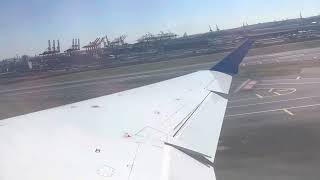 UA4179 Bumpy takeoff EWR