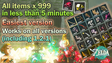 EASIEST and FASTEST item DUPLICATION glitch of Tears of the Kingdom (All versions) works in 2025