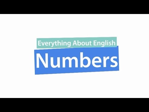 Everything About English : Numbers ภาษาอังกฤษ ม.1-3