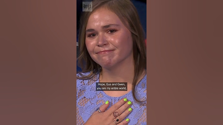 ‘That’s my dad’: Tim Walz’s son Gus tears up at DNC