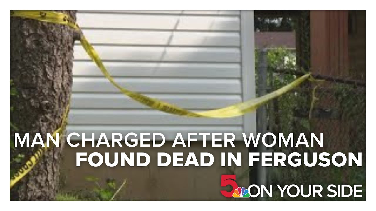 Man charged after woman found dead in Ferguson backyard - YouTube