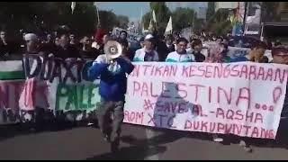 Aksi Damai Dari XTC Untuk Palestina #saveAlAqsha