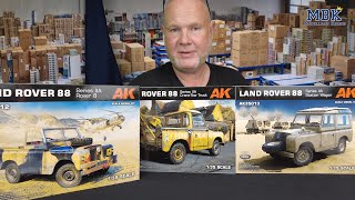 MBK packt aus SPEZIAL - 1:35 Land Rover 88 Series IIA (AK Interactive 35012, -13, -14)