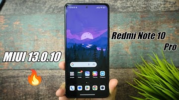 Redmi Note 10 Pro / Max  MIUI 13.0.10 Indian Stable Update .
