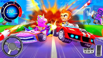 Boom Karts - Multiplayer Kart Racing - (Android iOS Gameplay)