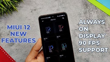 Miui 12 New Always On Display Themes | 90 FPS Support | Miui 12 21.1.18