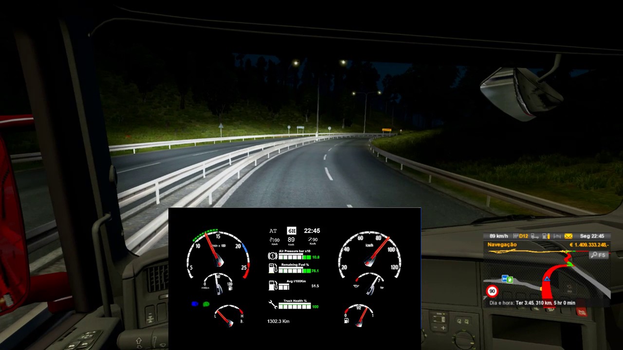 грунтовые дороги в етс 2. Scania streamline r440 приборная. мод heads-up display в етс 2. етс 1 экран. ман евро 6 салон спидометр.