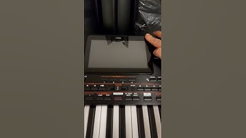 Korg Pa4 problem with display