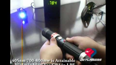 Attainable 800mw of 405nm violet Laser Pointers