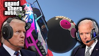 US Presidents Competes At The Crazy Stunt Park In GTA 5