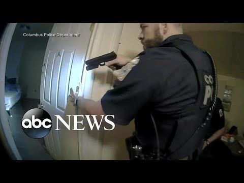 Police footage released of unarmed Black man shot in bed l GMA