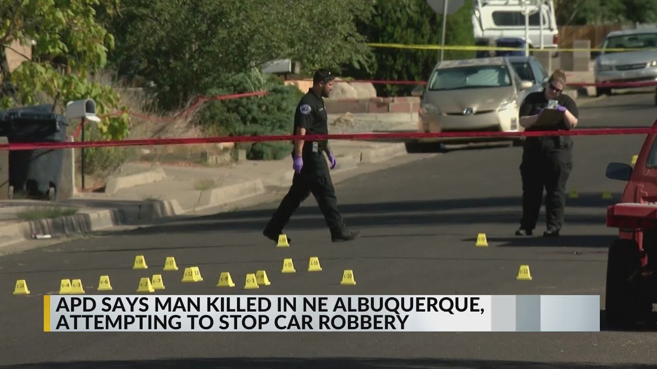 APD: Man shot and killed in northeast Albuquerque - YouTube