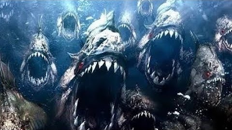 find the treasure in the lake and escape from fish piranha Movie #southvideo