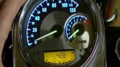 Harley Davidson Speedometer Tachometer Color Combinations #70900070A - Over 130 Billion Combinations