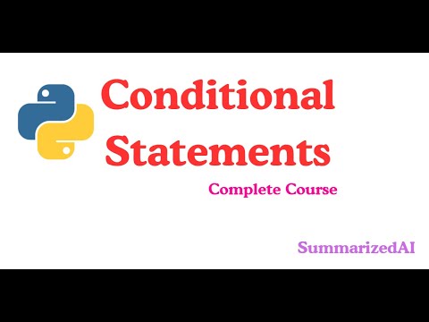 Python Conditional Statements Explained | if, elif, else Made Super Easy for Beginners