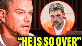 At 53, Matt Damon Reveals Shocking Details About Ben Affleck!