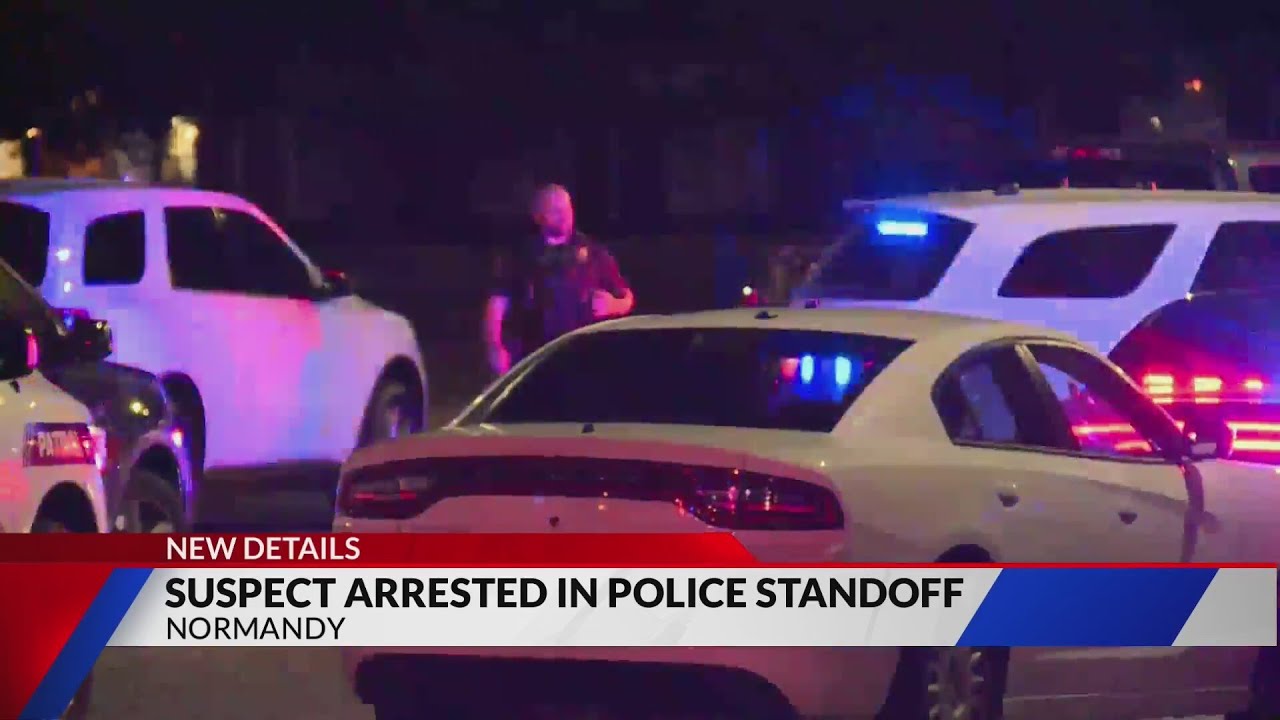 Suspect in custody after Normandy standoff last night - YouTube