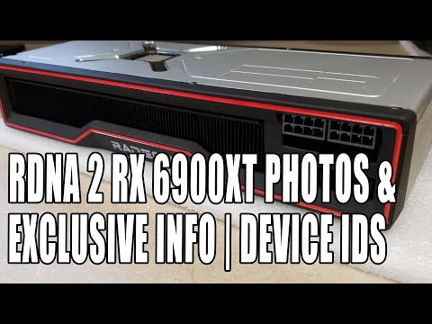 AMD RDNA 2 Radeon RX 6900XT Photos & Info (EXCLUSIVE) & Device IDs