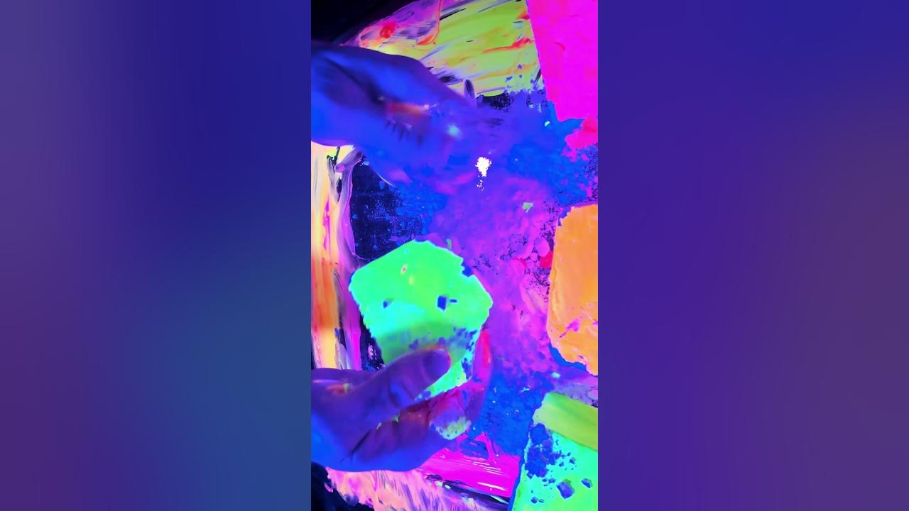 Dyed Gym Chalk Crunch ASMR Stress Relief Sleep Aid YouTube