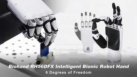 Biohand RH56DFX: Advanced Robotic Hand with 6 DOF & High-Precision Control