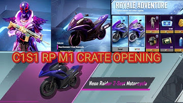 C1S1 RP M1 CRATE OPENING NEW RP CRATE OPENING #BGMI #THEHONESTFIGHTER SAMSUNG, A7,48,J4,J5,J6, A7,J9