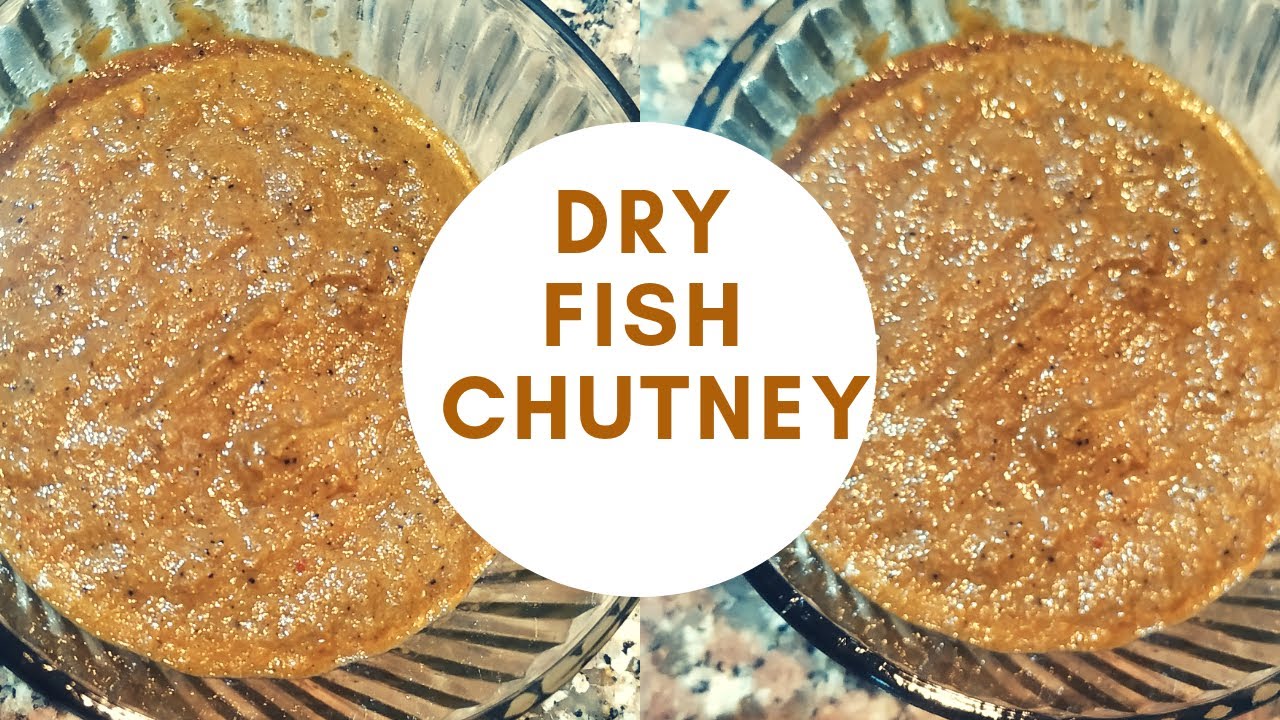 TUNGTAP DRY FISH CHUTNEY KHASI CUISINE NORTHEAST STYLE YouTube
