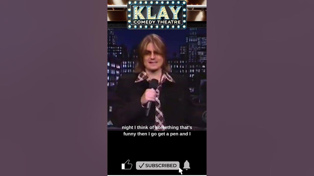 Writing Method – Mitch Hedberg #standup  #standupcomedy  #mitchhedberg