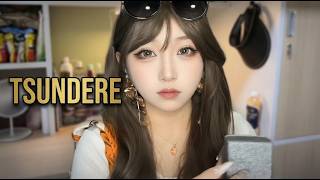 ASMR Rich Tsundere Roommate Spoils You 🎁 Luxury Gifts & Skincare Roleplay screenshot 4