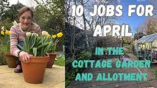 TEN JOBS FOR APRIL IN THE COTTAGE GARDEN AND ALLOTMENT 2024
