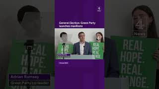 Green Party launches manifesto