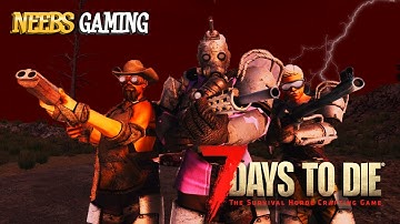 7 Days to Die: First Alpha 18 Horde Night!