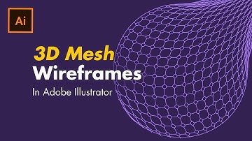 How to Create 3D Mesh Wireframes in Adobe Illustrator