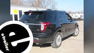 DIY 2015 Ford Explorer Installation for the Adapter 4 Pole to 7 Pole and 4 Pole w/Test Lamps
