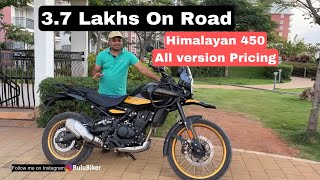 Himalayan 450 On Road Price  All Models