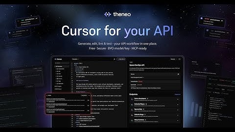 Theneo API Editor - Generate, AI-Edit, Lint & Test | Cursor for Your API