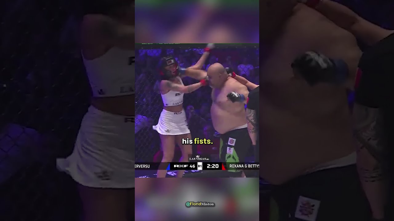 1 Man Vs 2 Female Fighters BRUTAL 