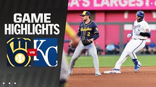 Brewers vs. Royals Game Highlights (5/7/24) | MLB Highlights screenshot 1