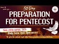 (LIVE) 50 Day Pentecost Preparation Retreat (29 April 2021) Divine UK