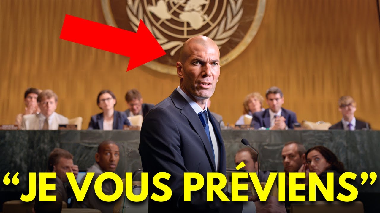 Zidane Avertit L’ONU d’un Risque Imminent – La France Demande Immédiatement des Explications