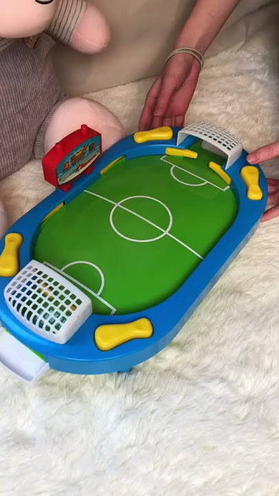 mini football game, mini table football toy with score recorder two player #amazingtoys #shorts