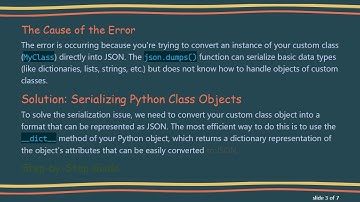 How to Serialize a Python Class to Pass it into JavaScript Using Flask