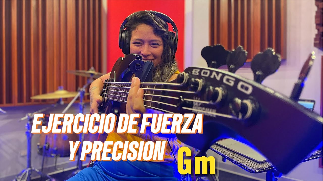 Aprende bajo: Ejercicios avanzados en la escala de sol menor - YouTube