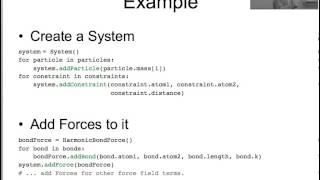 Introduction to the OpenMM API