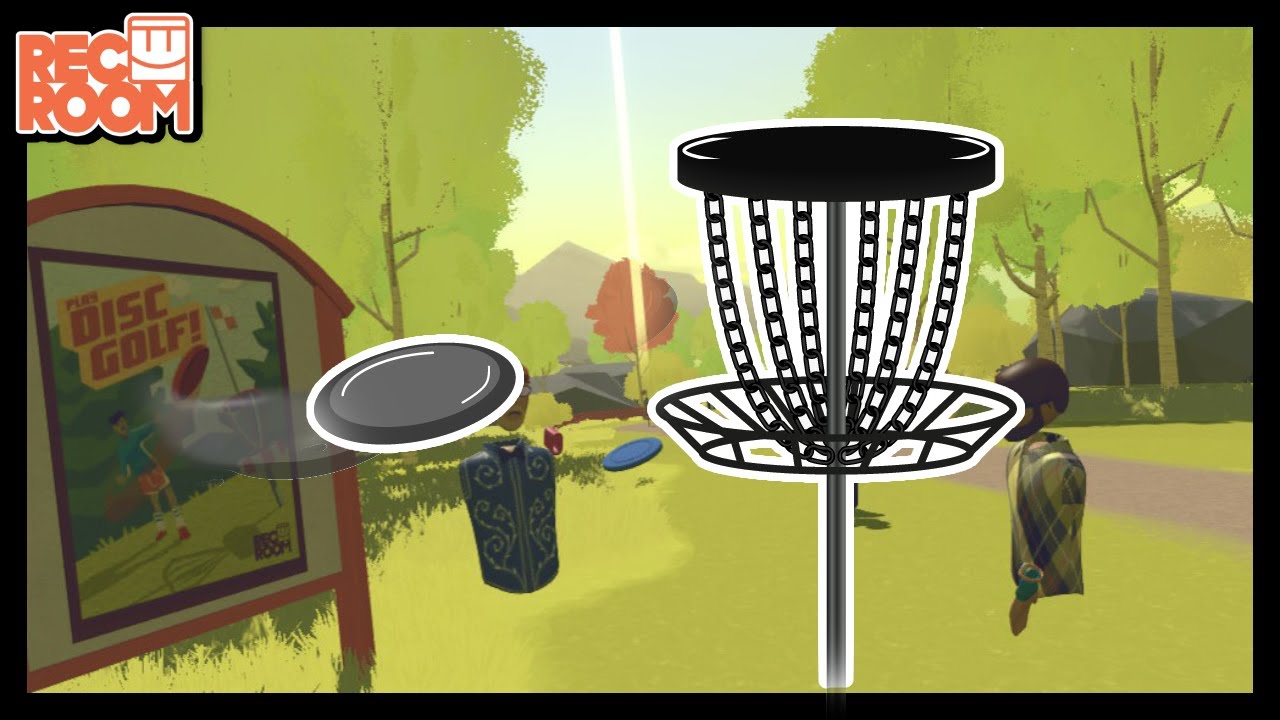 How to Complete Disc Golf under par! Rec room YouTube